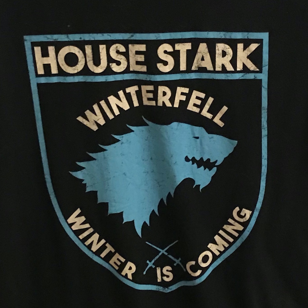 Game of Thrones - House Stark Men's T-Shirt - Sz M